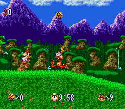 Bubsy in Claws Encounters of the Furred Kind Screenshot 1